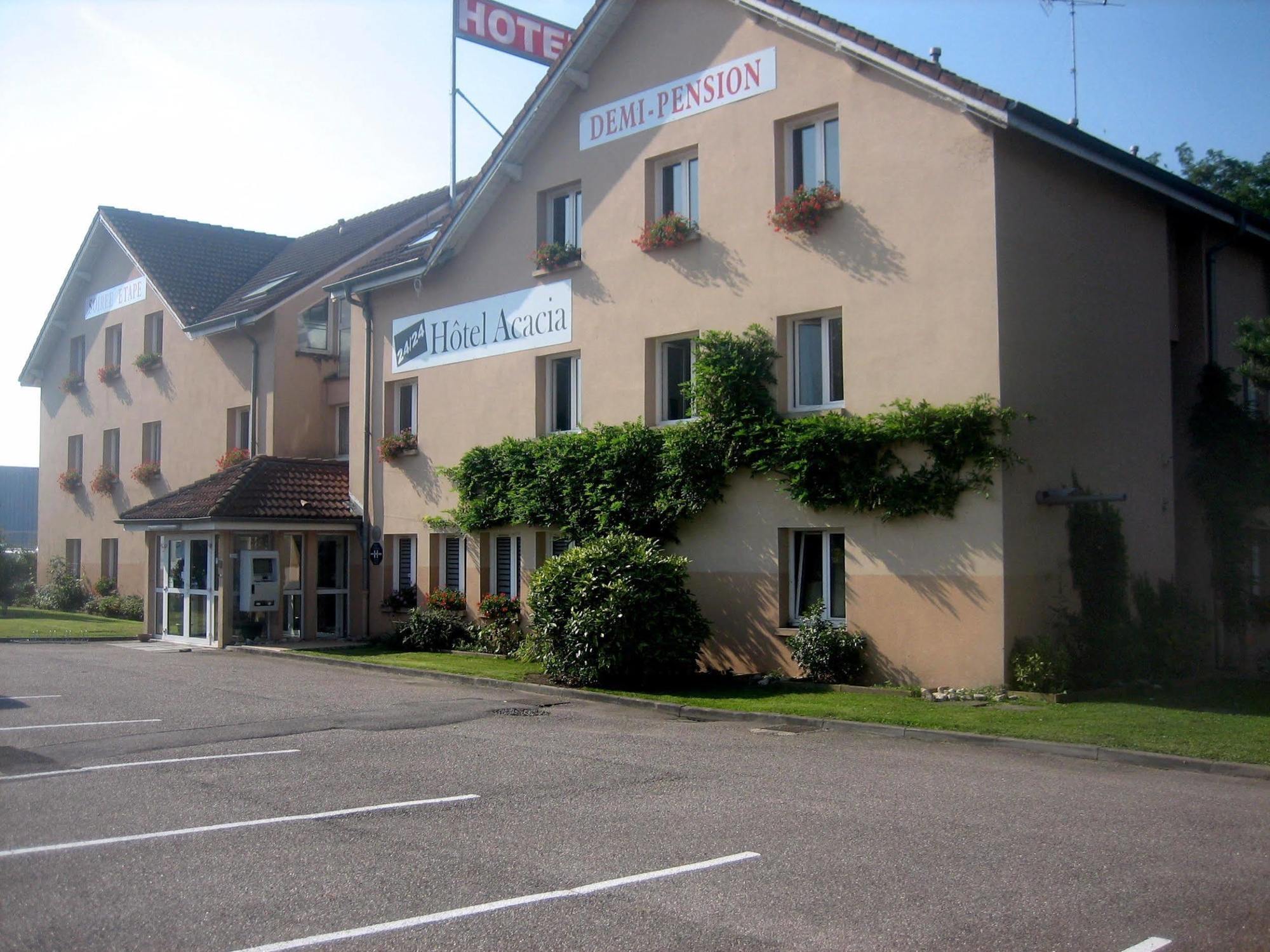Hotel Acacia Nancy Sud Luneville Moncel-lès-Lunéville Buitenkant foto